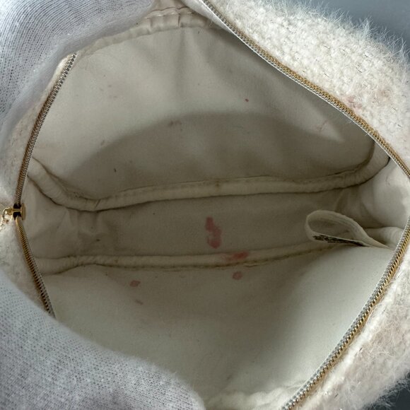 Chanel Beaute Snowflake Makeup Cosmetic Bag - Picture 11 of 12